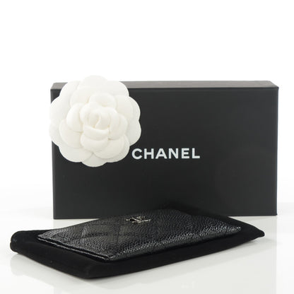 Chanel Caviar Quilted Card Holder Black 4 of 8