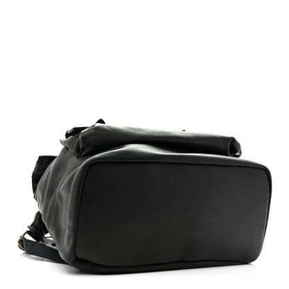Chrome Hearts Calfskin Cross Patch Moto Backpack Black 4 of 11