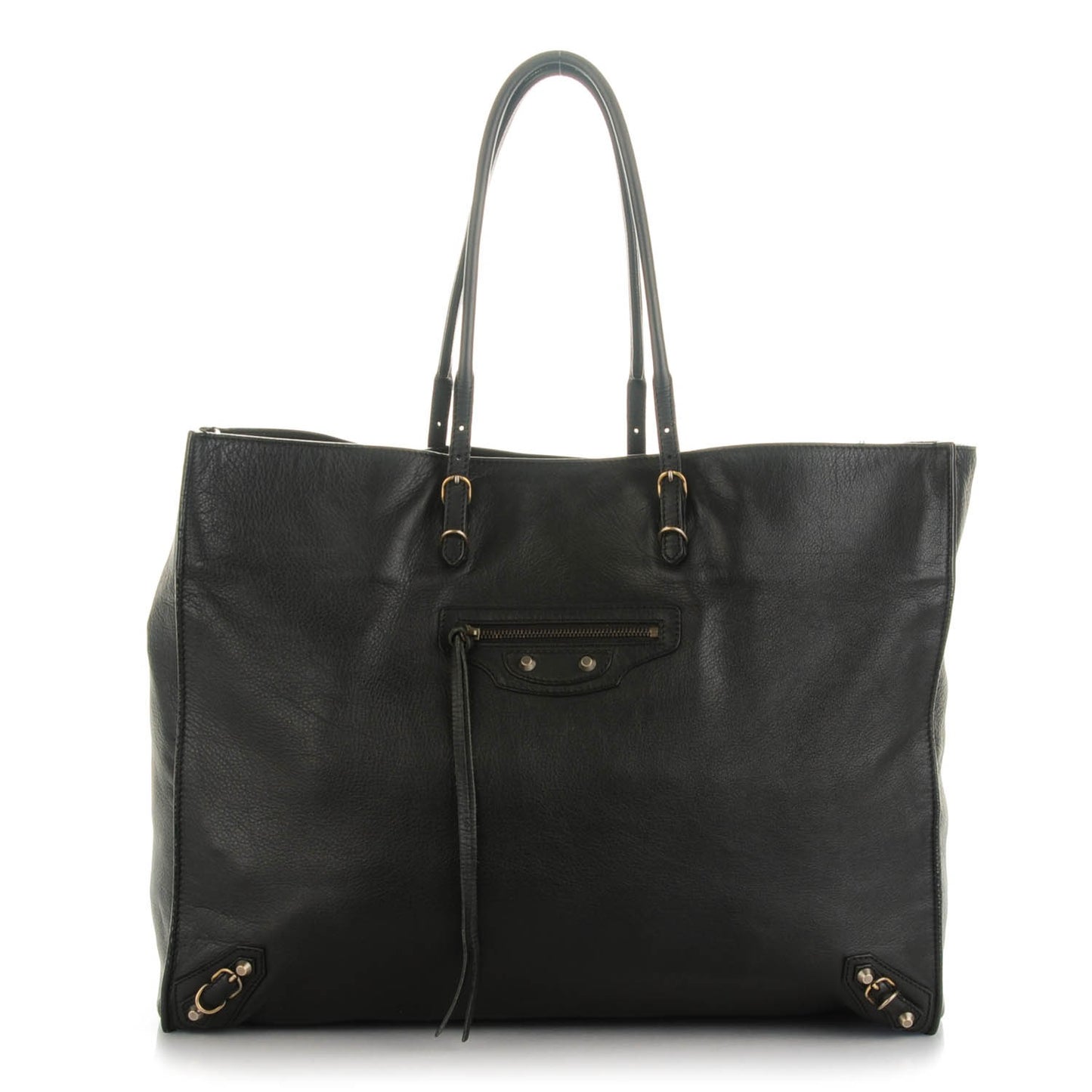 Veau Papier A4 Tote Black
