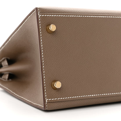 Hermes Epsom Kelly Sellier 28 Etoupe 9 of 13