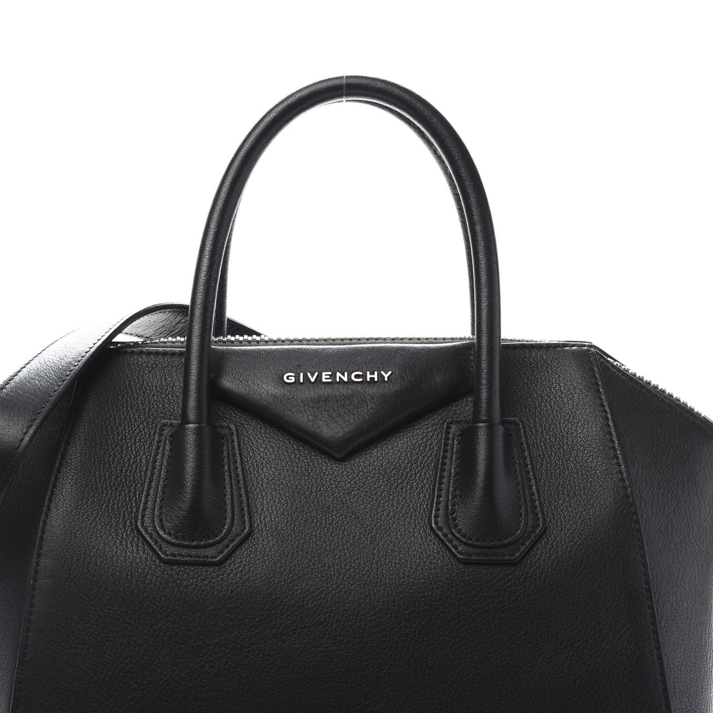 Sugar Goatskin Small Antigona Black