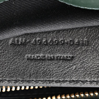 Saint Laurent Calfskin Y Quilted Monogram Small Loulou Chain Satchel Olive 6 of 10