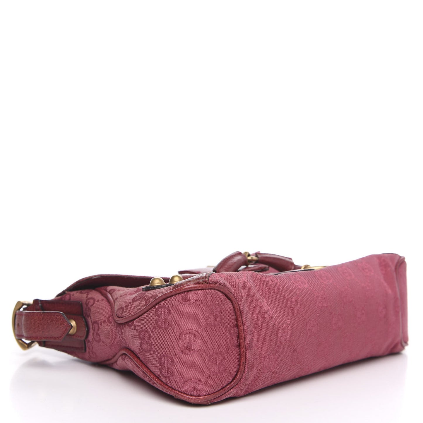Monogram Horsebit Chain Flap Bag Fuchsia