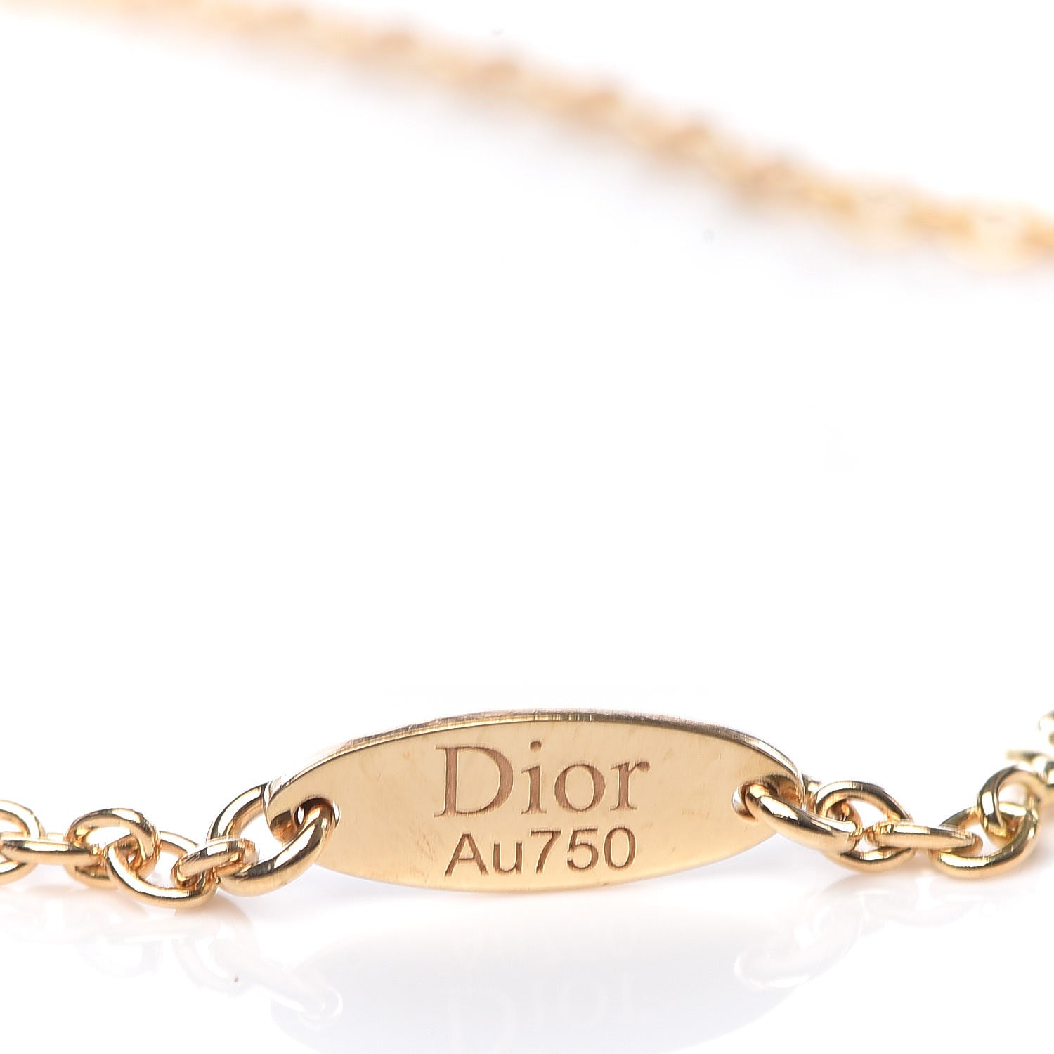 Christian Dior 18K Yellow Gold Lapis Lazuli Diamond Rose Des Vents Bracelet 5 of 7