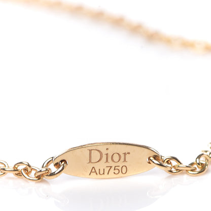 Christian Dior 18K Yellow Gold Lapis Lazuli Diamond Rose Des Vents Bracelet 5 of 7