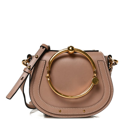 Chloe Calfskin Suede Small Nile Bracelet Bag Biscotti Beige 1 of 11