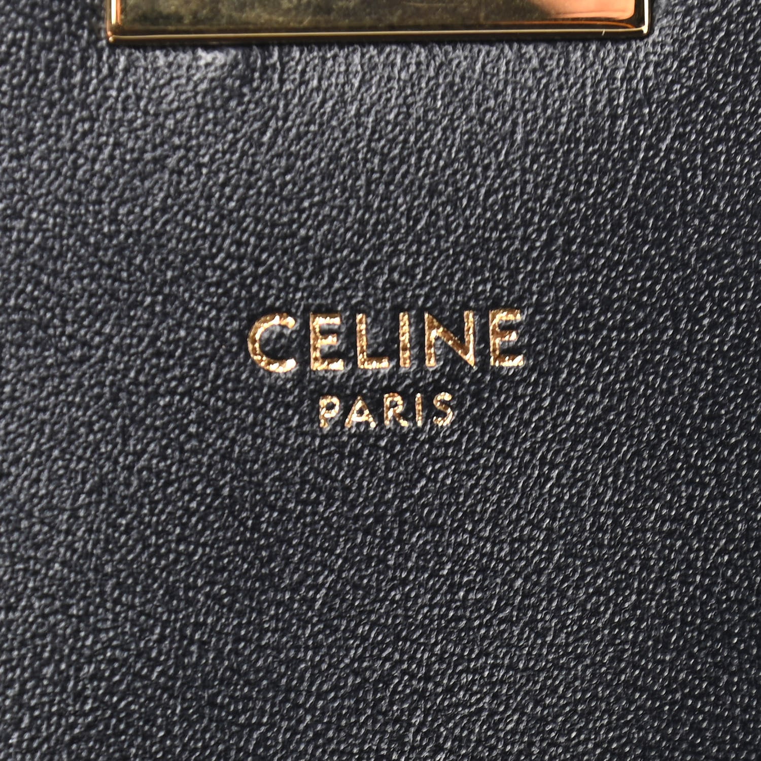 Celine Calfskin Quilted Medium C Bag Black 6 of 9