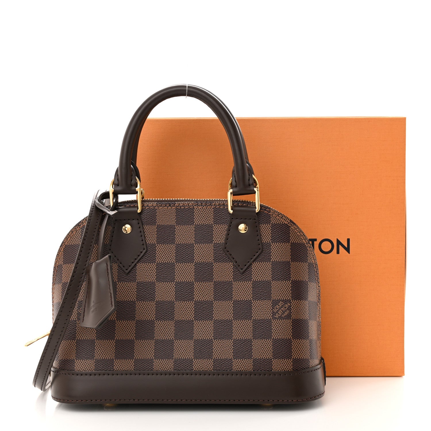 Louis Vuitton Damier Ebene Alma BB 10 of 10