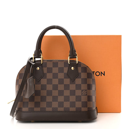 Louis Vuitton Damier Ebene Alma BB 10 of 10