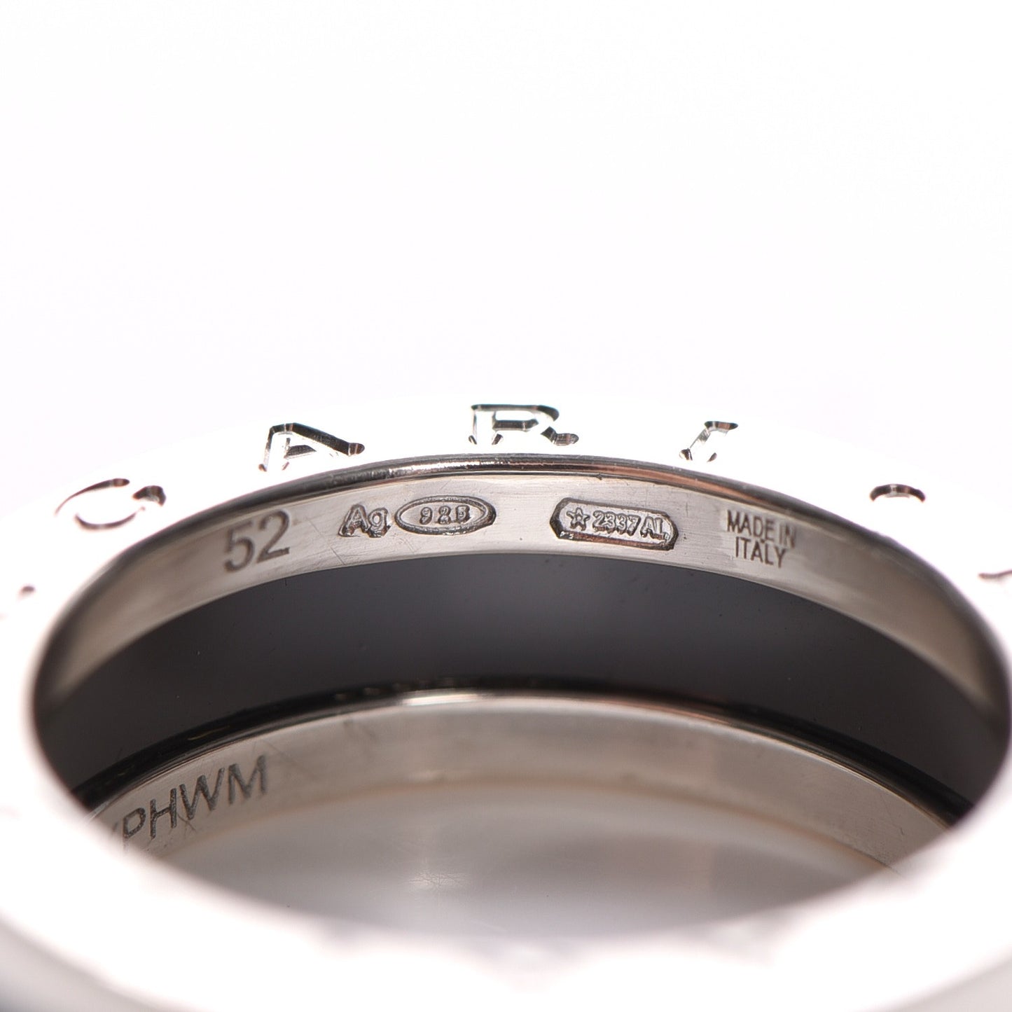 Sterling Silver Ceramic Save The Children One-Band Ring 52 6