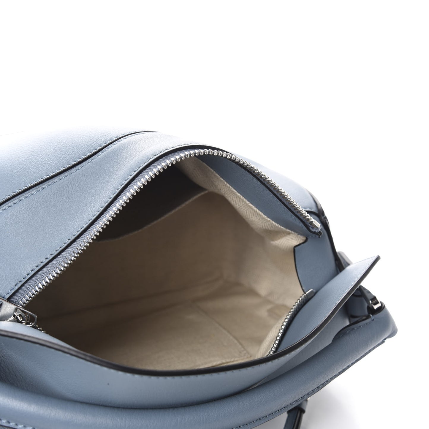 Calfskin Small Puzzle Bag Stone Blue