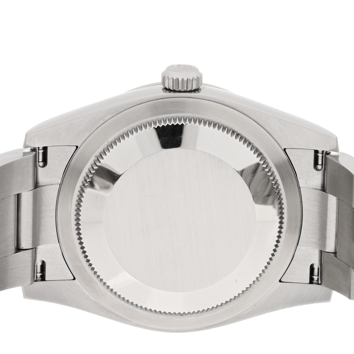 Stainless Steel 34mm Oyster Perpetual Watch Silver 124200