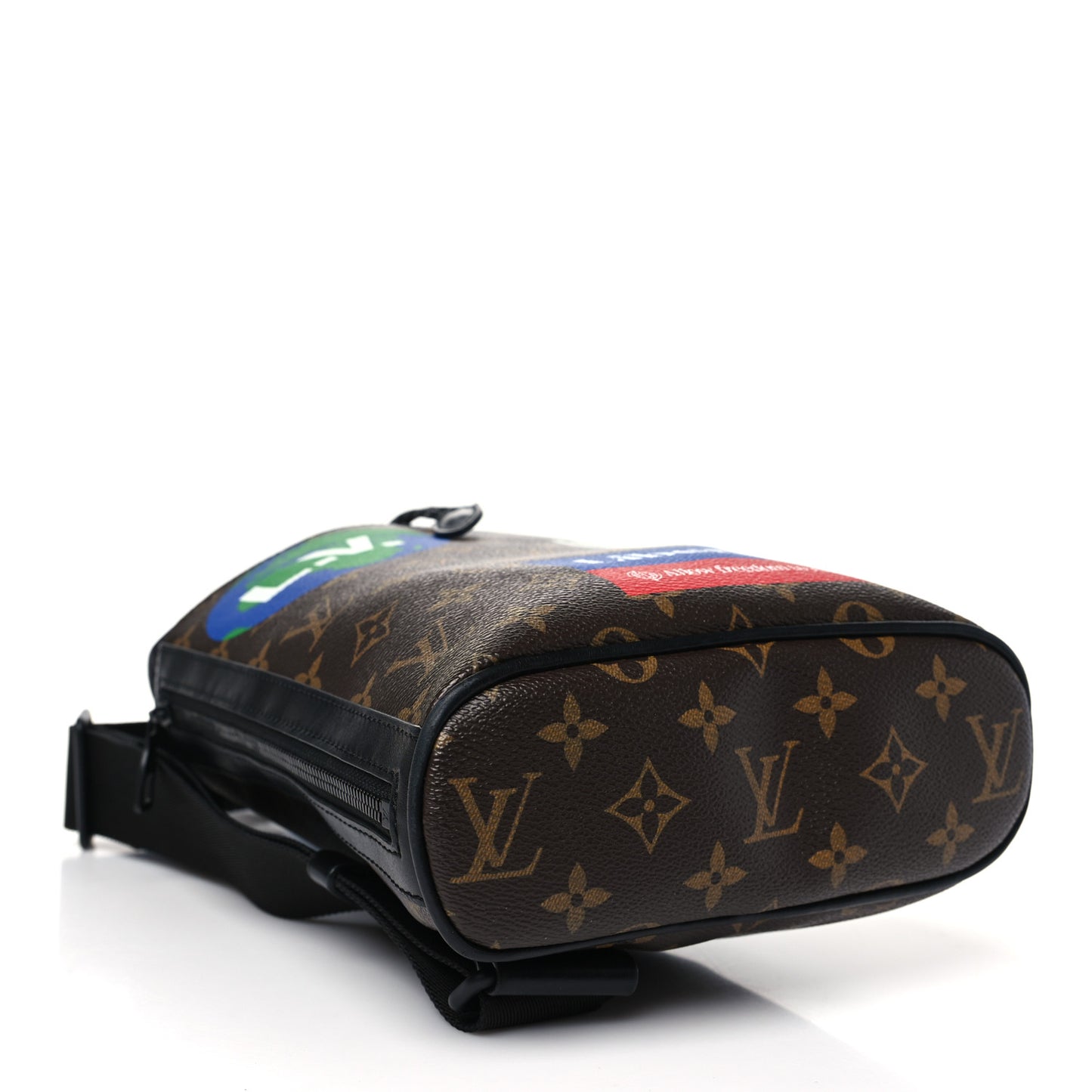 Monogram Chalk Sling Bag Marron