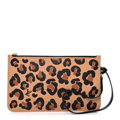 Louis Vuitton Empreinte Monogram Giant Wild At Heart Neverfull MM Pochette 1 of 6