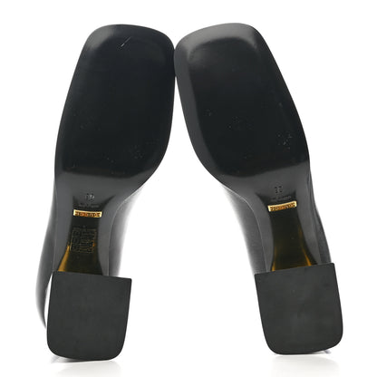 Gucci Malaga Kid Horsebit 75mm Pumps 38 Black 6 of 9
