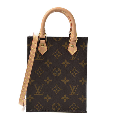 Louis Vuitton Monogram Petit Sac Plat 1 of 8