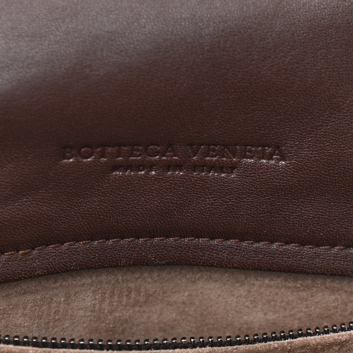 Nappa Intrecciato Messenger Bag Ebano