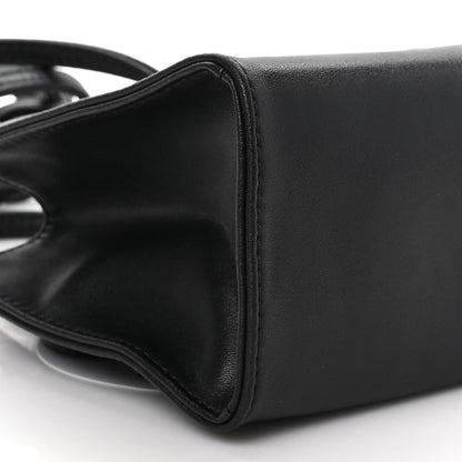 Telfar Vegan Leather Small Shopping Bag Black 9 of 9