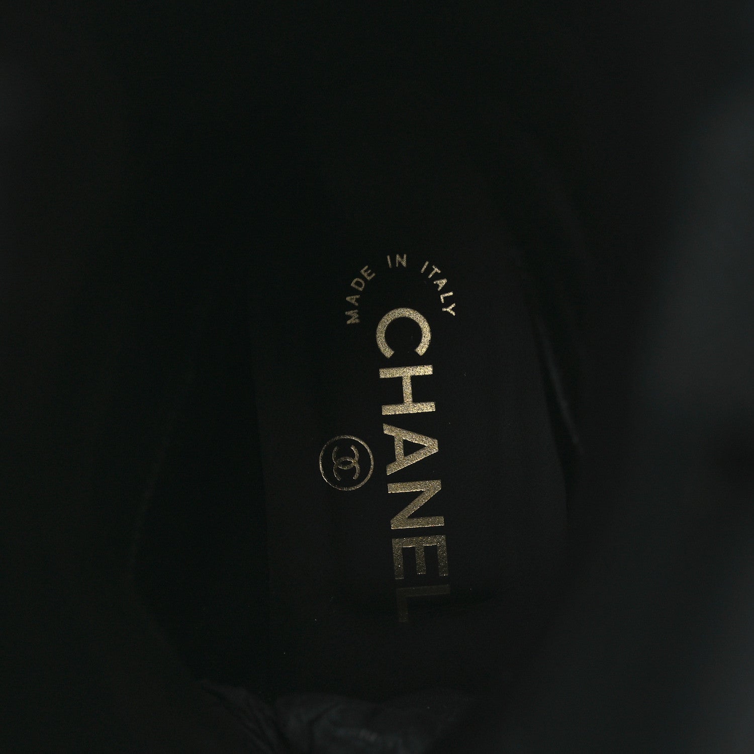 Chanel Suede Calfskin CC Short Boots 37 Black 9 of 11