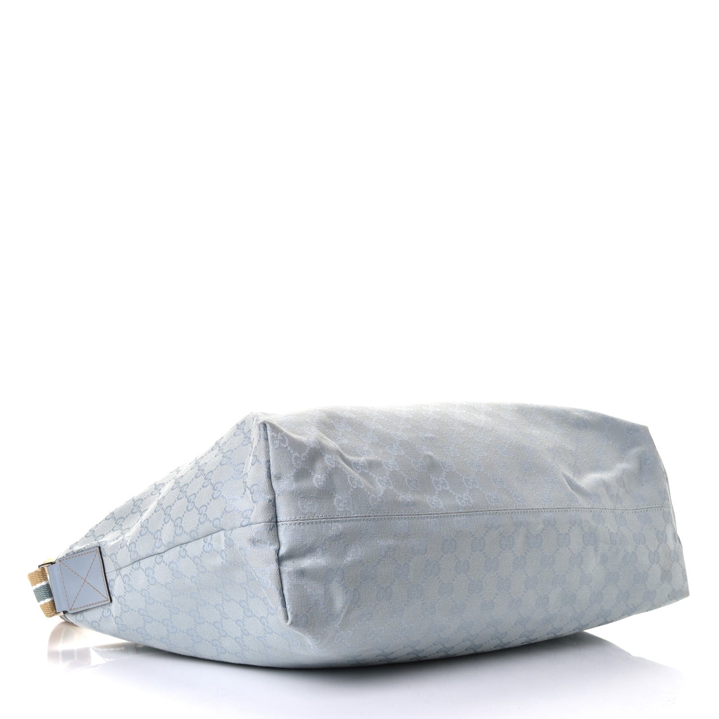 Monogram Travel Bag Blue Beige
