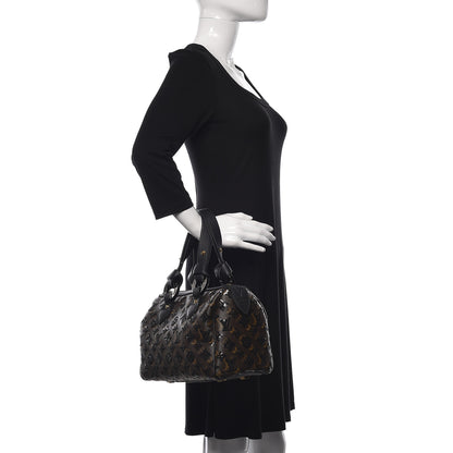 Louis Vuitton Monogram Sequins Eclipse Speedy 28 Black 2 of 10