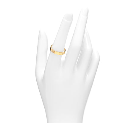 Cartier 18K Yellow Gold 3.5mm LOVE Wedding Band Ring 55 7.25 2 of 4