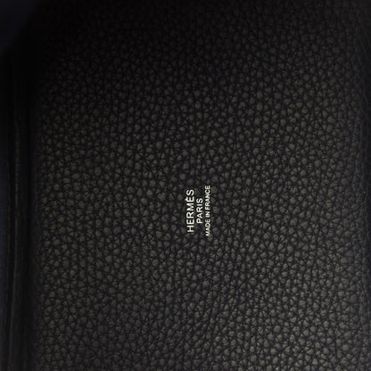 Hermes Taurillon Clemence Picotin Lock 18 PM Bleu Nuit 10 of 13