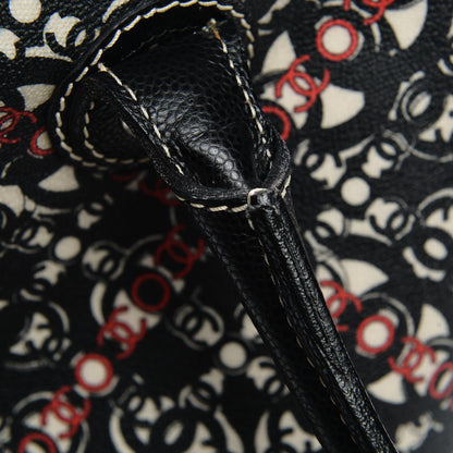 Chanel Coated Canvas Coco Tote Black 8 of 11