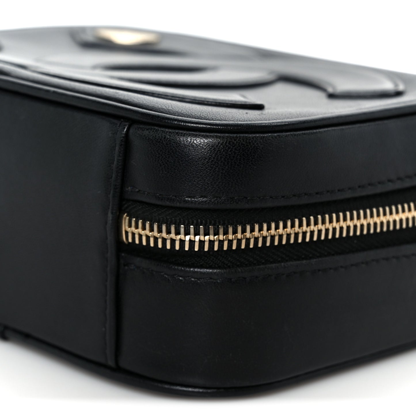 Calfskin CC Mania Camera Case Black
