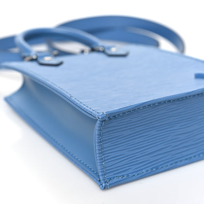 Louis Vuitton Epi Petit Sac Plat Bleuet 8 of 9