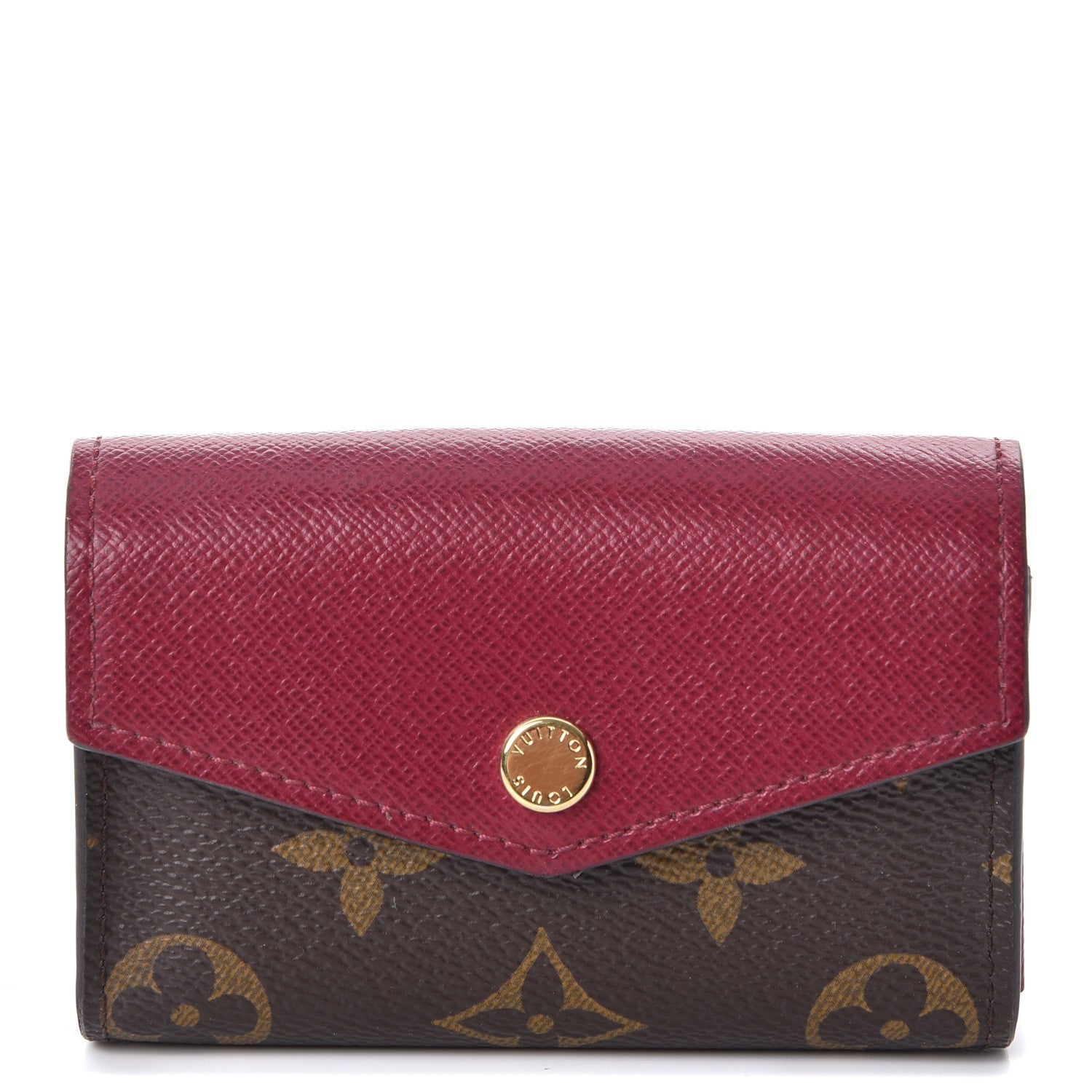 Louis Vuitton Monogram Sarah Multicartes Fuchsia 1 of 9