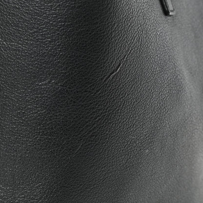 Saint Laurent Calfskin Large Fringe Shopping Tote Black 13 of 13