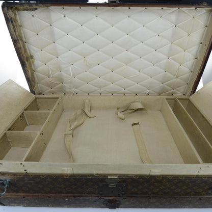 Louis Vuitton Malle Cabine Antique Steamer Trunk 11 of 15
