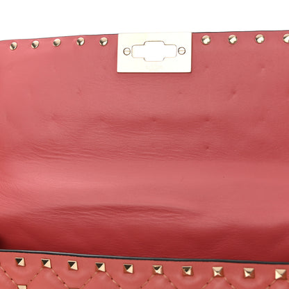 Valentino Garavani Nappa Medium Rockstud Spike Shoulder Bag Paradise Rose 7 of 11