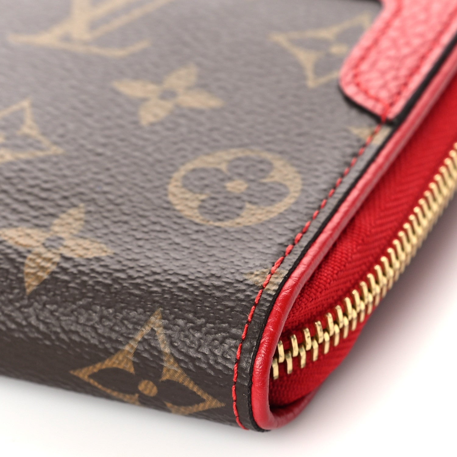 Louis Vuitton Monogram Retiro Zippy Wallet Cherry 8 of 8