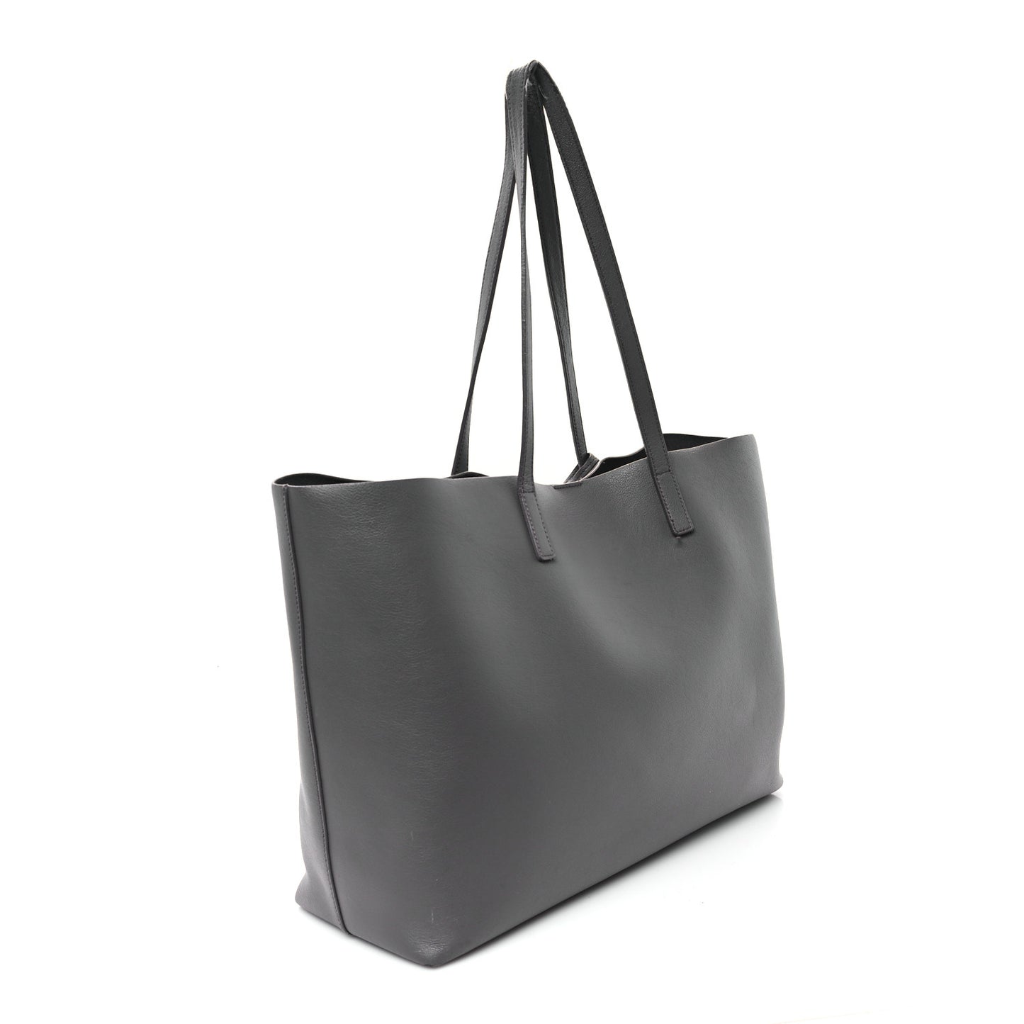 Calfskin Large Shopping Tote Fog