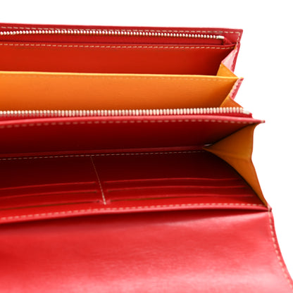 Goyard Goyardine Varenne Long Wallet Red 5 of 10