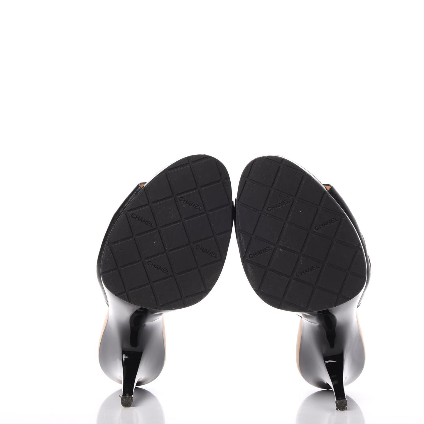 Lambskin CC Mules 6 Black