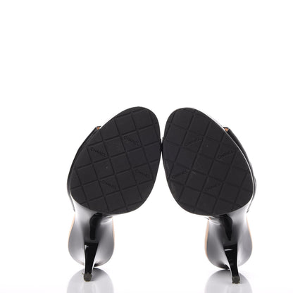 Chanel Lambskin CC Mules 6 Black 7 of 13