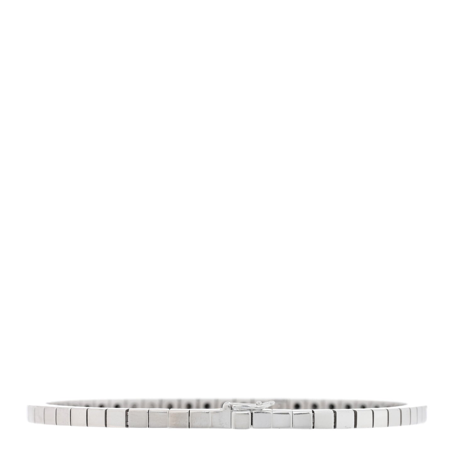 18K White Gold Lanieres Bracelet 15