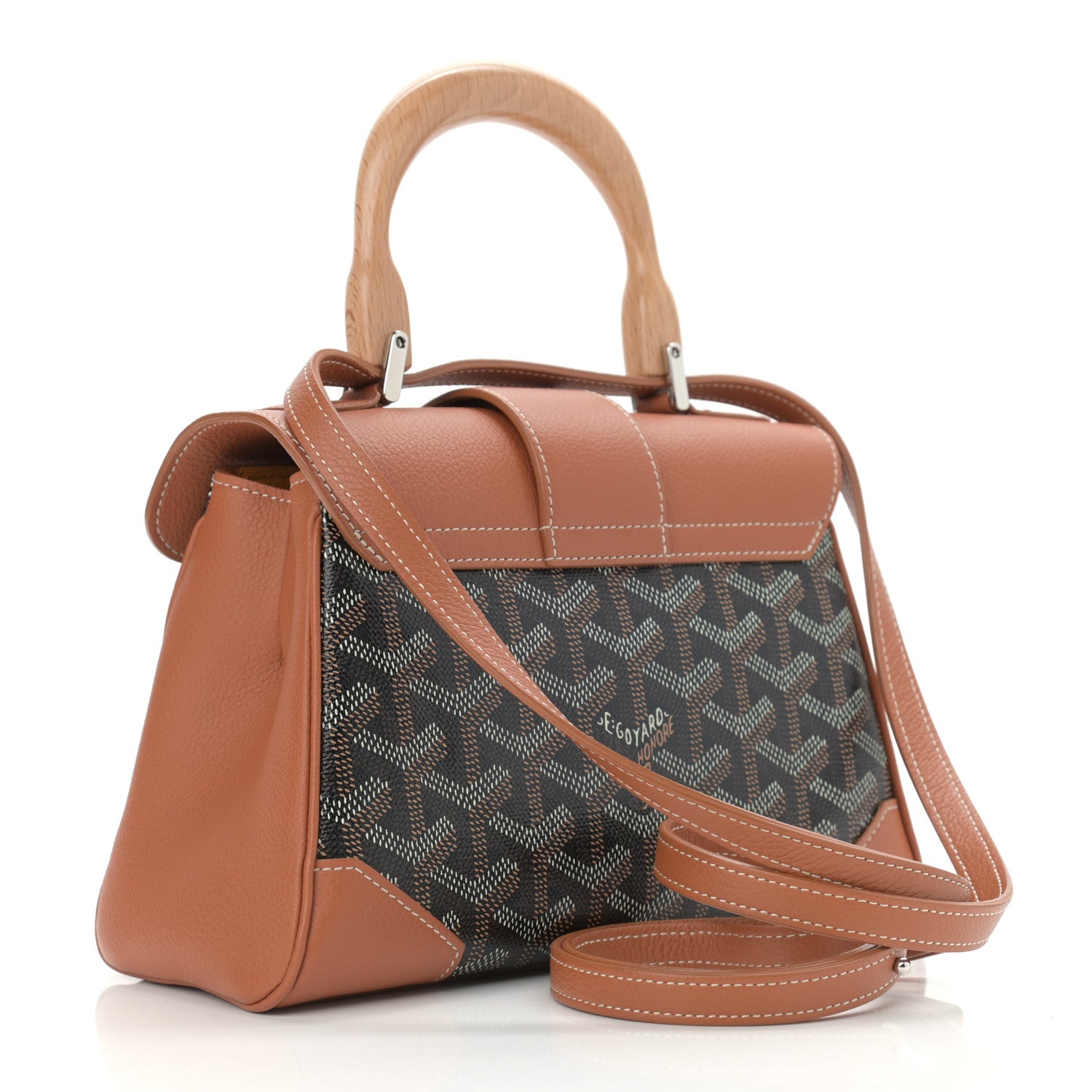 Goyard Goyardine Mini Saigon Black Gold 3 of 11
