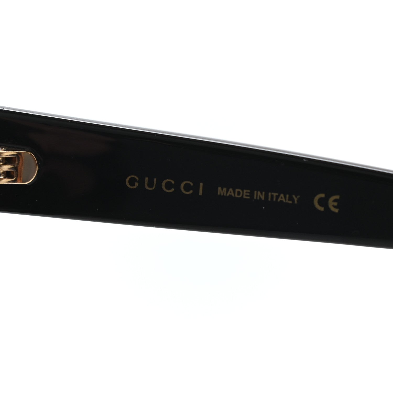 Gucci Acetate Stars Cat Eye Sunglasses GG0116S Black 6 of 7