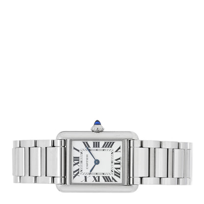 Cartier Stainless Steel 22mm Tank Must Quartz Watch 2 of 4