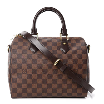 Louis Vuitton Damier Ebene Speedy Bandouliere 25 1 of 14
