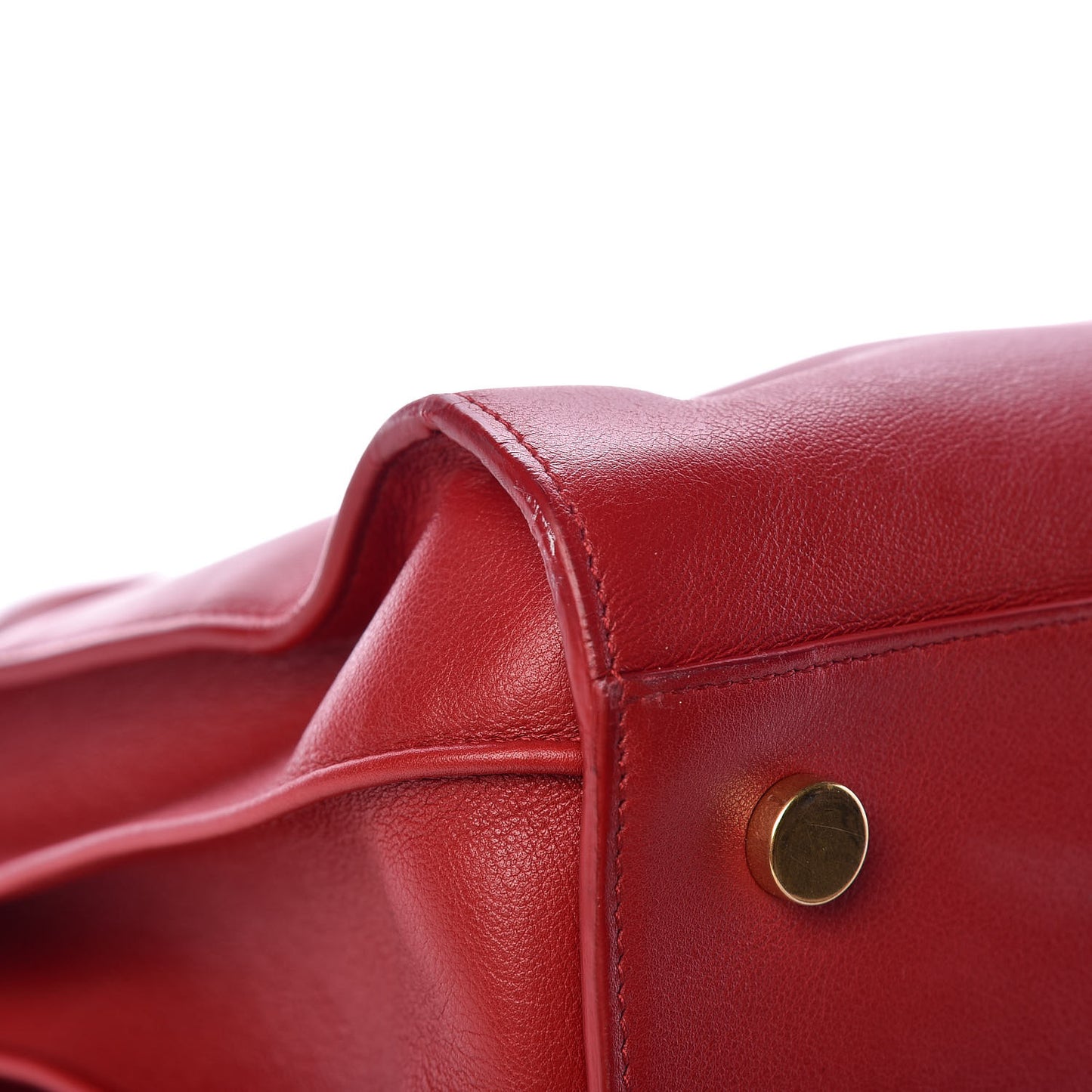 Calfskin Large Sac de Jour Carryall Rouge Orient