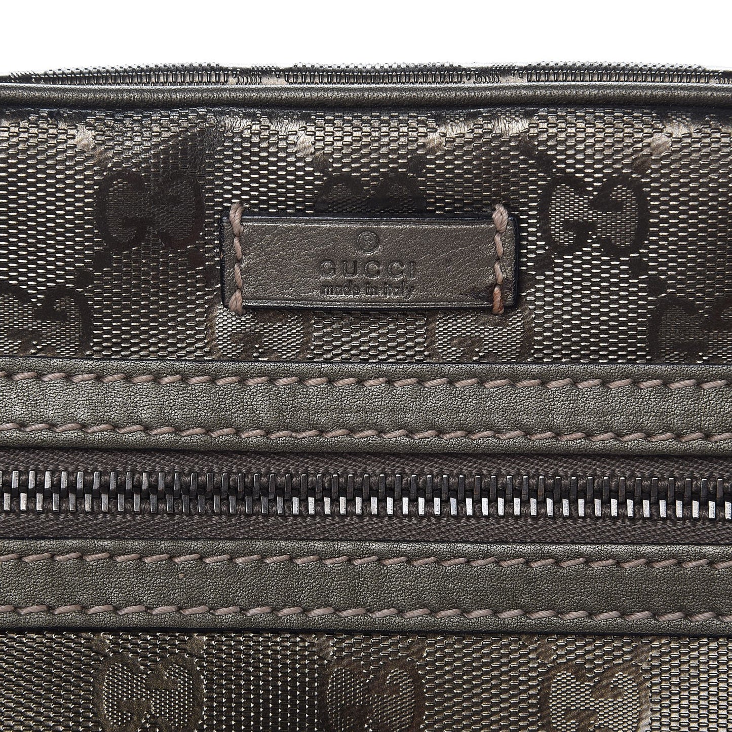 Imprime Monogram Small Messenger Bag Pewter