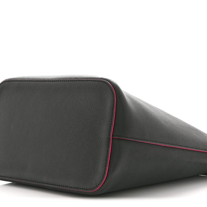 Louis Vuitton Calfskin Lockme Bucket Black 9 of 9