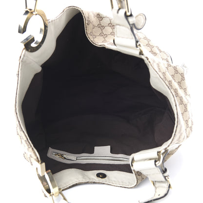 Gucci Monogram Charlotte Tote Off White 5 of 14