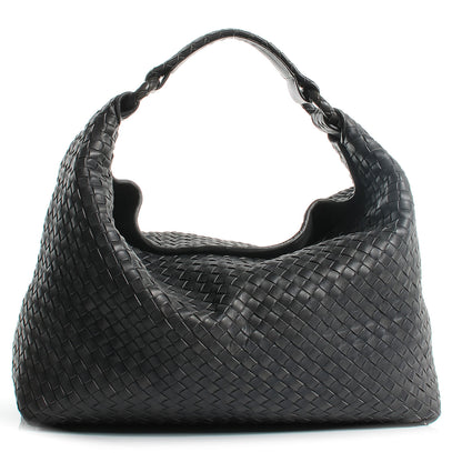 Bottega Veneta Nappa Intrecciato Sloane Hobo Ferro 1 of 8