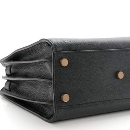 Saint Laurent Grained Calfskin Baby Sac De Jour Souple Black 9 of 11